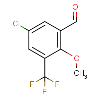 CAS:1235841-30-1 | PC99120 | 5-Chloro-2-methoxy-3-(trifluoromethyl)benzaldehyde