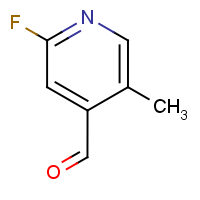 CAS: 1227512-02-8 | PC99125 | 2-Fluoro-5-methylpyridine-4-carboxaldehyde