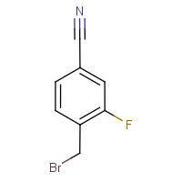 CAS:105942-09-4 | PC9915 | 4-(Bromomethyl)-3-fluorobenzonitrile