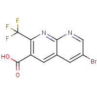 CAS: | PC99162 | 6-Bromo-2-(trifluoromethyl)-1,8-naphthyridine-3-carboxylic acid