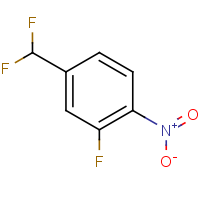 CAS:1214334-51-6 | PC99182 | 4-(Difluoromethyl)-2-fluoro-1-nitrobenzene