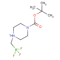 CAS:1268340-97-1 | PC99185 | (4-tert-Butoxycarbonylpiperazin-1-yl)methyltrifluoroborate, internal salt
