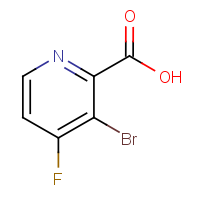 CAS: 1211540-96-3 | PC99287 | 3-Bromo-4-fluoropyridine-2-carboxylic acid