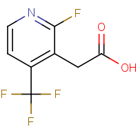 CAS:1227599-96-3 | PC99292 | 2-Fluoro-4-(trifluoromethyl)pyridine-3-acetic acid