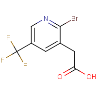 CAS:1227595-59-6 | PC99295 | 2-Bromo-5-(trifluoromethyl)pyridine-3-acetic acid