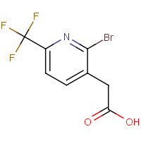 CAS:1227588-30-8 | PC99296 | 2-Bromo-6-(trifluoromethyl)pyridine-3-acetic acid