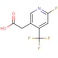 CAS:1804411-15-1 | PC99297 | 2-Fluoro-4-(trifluoromethyl)pyridine-5-acetic acid