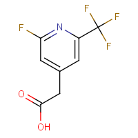 CAS:1227513-60-1 | PC99303 | 2-Fluoro-6-(trifluoromethyl)pyridine-4-acetic acid