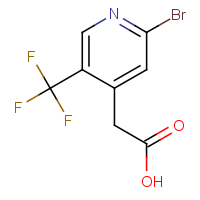 CAS:1227496-83-4 | PC99305 | 2-Bromo-5-(trifluoromethyl)pyridine-4-acetic acid