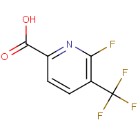 CAS: 1804046-46-5 | PC99314 | 6-Fluoro-5-(trifluoromethyl)pyridine-2-carboxylic acid