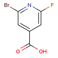 CAS: 1214323-63-3 | PC99317 | 2-Bromo-6-fluoroisonicotinic acid