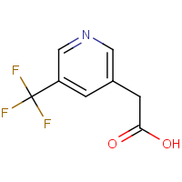 CAS:1000516-17-5 | PC99326 | 3-(Trifluoromethyl)pyridine-5-acetic acid