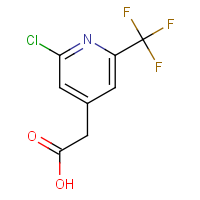 CAS:1227571-06-3 | PC99339 | 2-Chloro-6-(Trifluoromethyl)pyridine-4-acetic acid