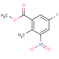 CAS: 697739-03-0 | PC99353 | Methyl 5-fluoro-2-methyl-3-nitrobenzoate