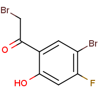 CAS:1807192-40-0 | PC99394 | 2-Bromo-1-(5-bromo-4-fluoro-2-hydroxyphenyl)ethanone