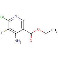 CAS: 2454397-74-9 | PC99415 | Ethyl 4-amino-6-chloro-5-fluoronicotinate