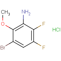CAS: 2680530-96-3 | PC99429 | 3-Bromo-5,6-difluoro-2-methoxyaniline hydrochloride