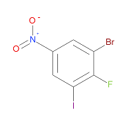 CAS: 1804910-71-1 | PC99473 | 1-Bromo-2-fluoro-3-iodo-5-nitrobenzene