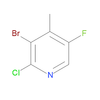 CAS: 1429510-79-1 | PC99498 | 3-Bromo-2-chloro-5-fluoro-4-methylpyridine