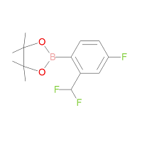 CAS: 2246993-38-2 | PC99524 | 2-(2-(Difluoromethyl)-4-fluorophenyl)-4,4,5,5-tetramethyl-1,3,2-dioxaborolane