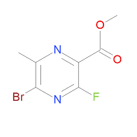 CAS: 1269470-01-0 | PC99529 | Methyl 5-bromo-3-fluoro-6-methylpyrazine-2-carboxylate