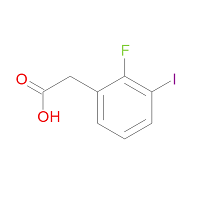 CAS:1261675-21-1 | PC99543 | 2'-Fluoro-3'-iodophenylacetic acid