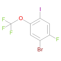 CAS: 2384187-88-4 | PC99603 | 1-bromo-2-fluoro-4-iodo-5-(trifluoromethoxy)benzene