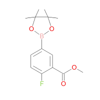 CAS:872459-87-5 | PC99607 | Methyl 2-fluoro-5-(4,4,5,5-tetramethyl-1,3,2-dioxaborolan-2-yl)benzoate