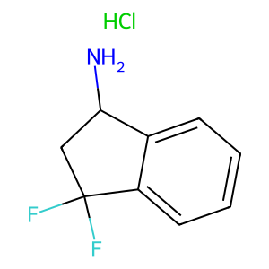 CAS: 1637453-90-7 | PC99642 | 3,3-difluoro-2,3-dihydro-1H-inden-1-amine hydrochloride