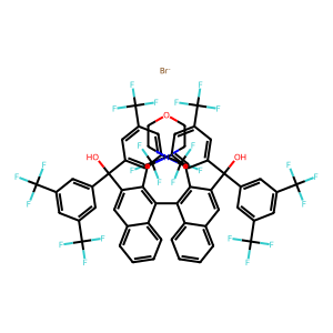 CAS:1197922-04-5 | PC99651 | (11bS)-2,6-Bis[bis[3,5-bis(trifluoromethyl)phenyl]hydroxymethyl]-3,5-dihydrospiro[4H-dinaphth[2,1-c:1',2'-e]azepine-4,4'-morpholinium] Bromide