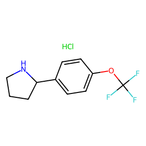 CAS: 1185121-45-2 | PC99669 | 2-(4-(Trifluoromethoxy)phenyl)pyrrolidine hydrochloride
