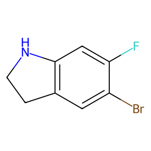 CAS: 1368323-85-6 | PC99743 | 5-Bromo-6-fluoroindoline