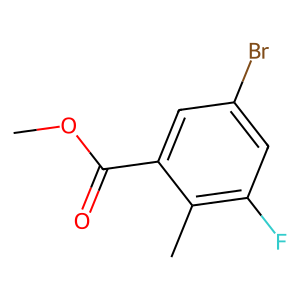CAS: 1805501-44-3 | PC99796 | Methyl 5-bromo-3-fluoro-2-methylbenzoate