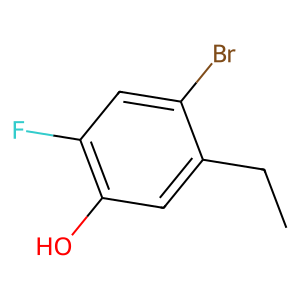 CAS: 1421503-38-9 | PC99826 | 4-Bromo-5-ethyl-2-fluorophenol