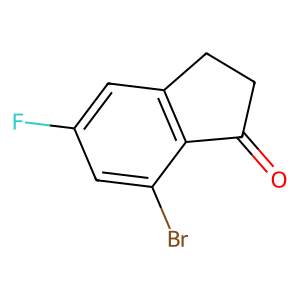 CAS: 1260016-95-2 | PC99855 | 7-Bromo-5-fluoro-2,3-dihydro-1H-inden-1-one