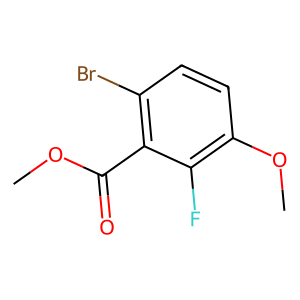 CAS: 1007455-28-8 | PC99887 | Methyl 6-bromo-2-fluoro-3-methoxybenzoate