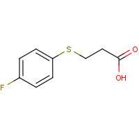 CAS:19543-85-2 | PC9991 | 3-(4-Fluorophenylthio)propanoic acid