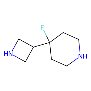 CAS:1849356-51-9 | PC99912 | 4-(Azetidin-3-yl)-4-fluoropiperidine