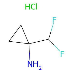 CAS: 1803595-15-4 | PC99913 | 1-(Difluoromethyl)cyclopropan-1-amine hydrochloride