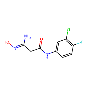 CAS: 219529-34-7 | PC99915 | N1-(3-Chloro-4-fluorophenyl)-3-amino-3-hydroxyiminopropanamide