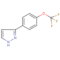 CAS: 474707-71-6 | PC9992 | 3-[4-(Trifluoromethoxy)phenyl]-1H-pyrazole